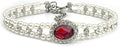 Pet Double Row Pearl Rhinestone Collar Cat Dog Necklace Adjustable Cute Gem Vintage Accessories