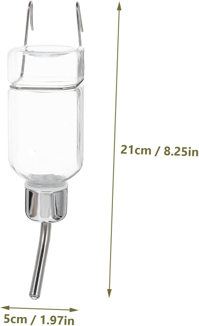 Balacoo Roller Ball Drinking Fountain Pet Water Bottle Automatic Dog Waterer Leak- Hanging Dispenser