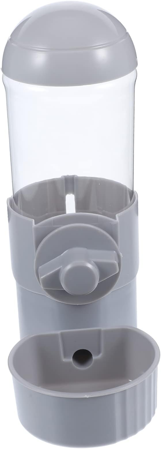 POPETPOP Automatic Pet Water Feeder Dispenser for Dogs and Cats Compact Hanging Design Leak Capacity Easy Installation for Home and Travel
