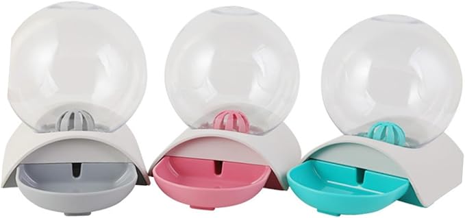 Sosoport Pet Automatic Water Dispenser Cat and Dog Water Feeder Smooth Surface Pink Designed for Easy Drinking for Home and Pet Hydration