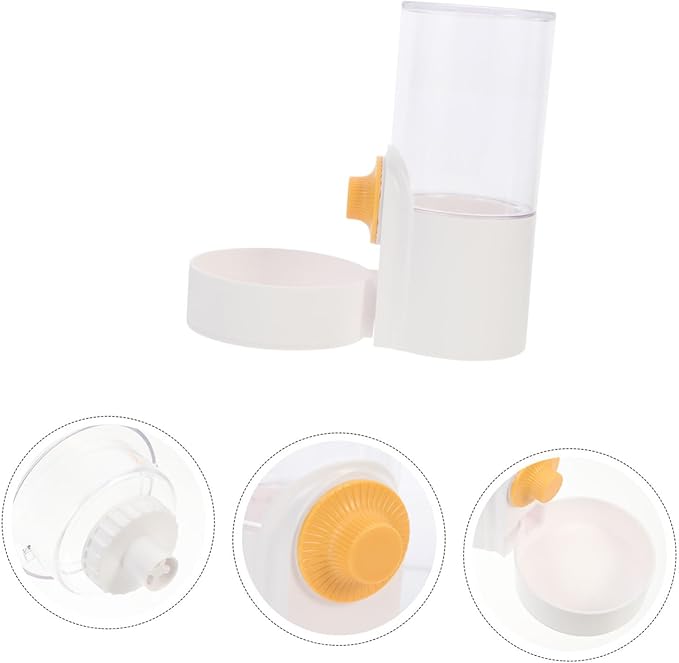 VANZACK Automatic Pet Feeder and Water Dispenser for Dogs and Cats Wear-Resistant Hanging Design Convenient and Easy to Pet Accessory for Home Use and Travel