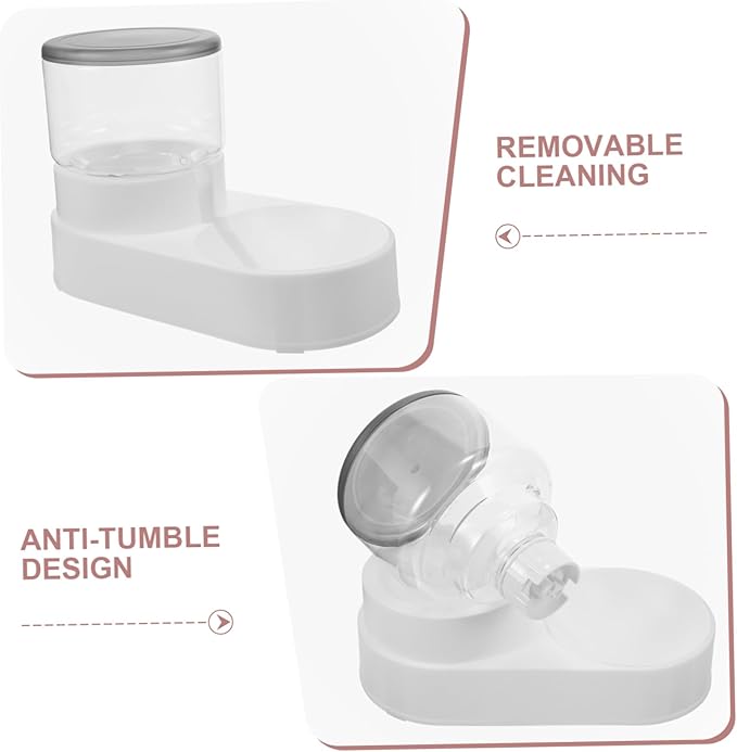 Automatic Pet Water Dispenser for Dogs and Cats Gravity Feeding Design Cat Dog Feeder Bowl Fountain for Easy Cleaning and Use