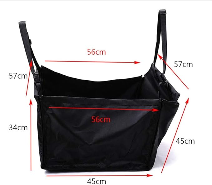 XIXIXIAN Pet Car Booster Seat for Dog Cat Portable and Breathable Bag with Seat Belt Dog Carrier Safety Stable for Travel