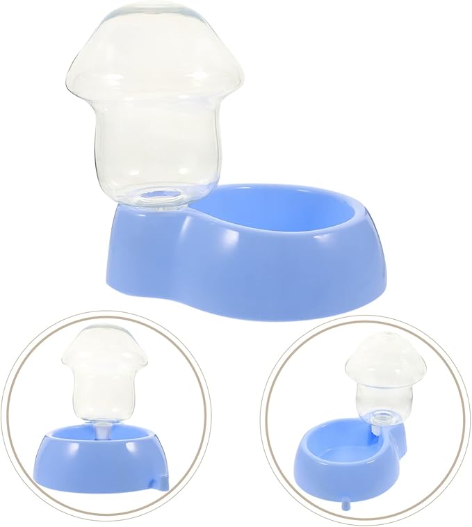 Automatic Dog Water Feeder Pet Water Dispenser Large Bowl Plastic Space-Saving