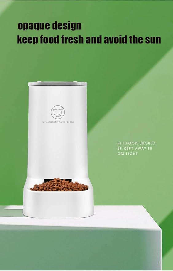 Petlex Cat Automatic Water Feeder, Dog Food and Water Dispenser, Self Feeding Feeder and Waterer for Cats, Dogs