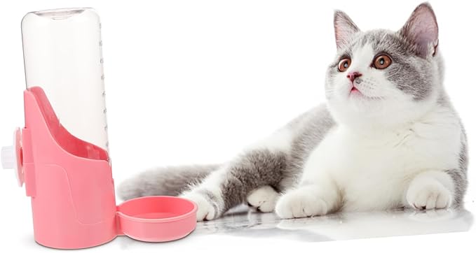 SUPVOX Automatic Hanging Pet Water Feeder Water Dispenser for Cats and Animals for Dogs Kittens Rabbits Convenient Daily Hydration