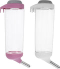 2pcs Pet Automatic Water Feeder Hanging Water Dispenser for Dogs Cats Animals Design Capacity Keeps Pets Dry and Hydrated