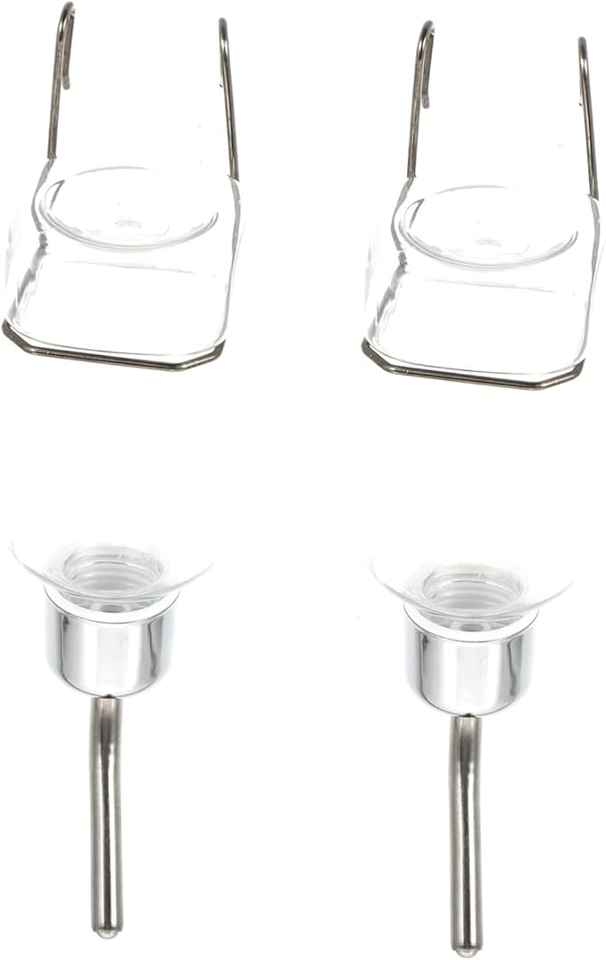 VICASKY 2Pcs Automatic Pet Water Dispenser Hanging Type Water Feeder for Cats Puppies and Dogs Capacity Leak Design Pet Supplies