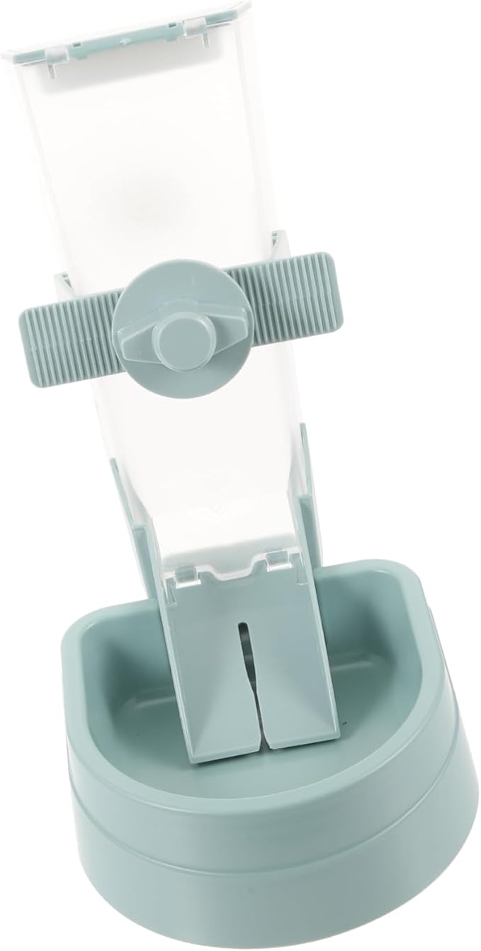 Large Dog Feeder Automatic Pet Feeder Puppy Bowl 2l Capacity Easy Refill Stainless Steel