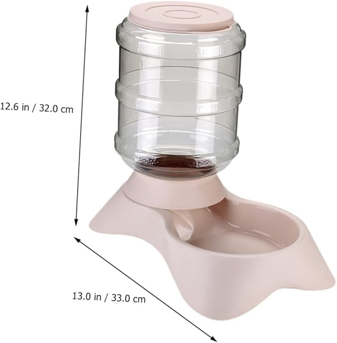 Automatic Cat Feeder and Pet Food Dispenser Detachable Design for Convenient Feeding Transparent Bottle for Easy Volume Monitoring Food-Grade Material for Pet Safety for Cats and