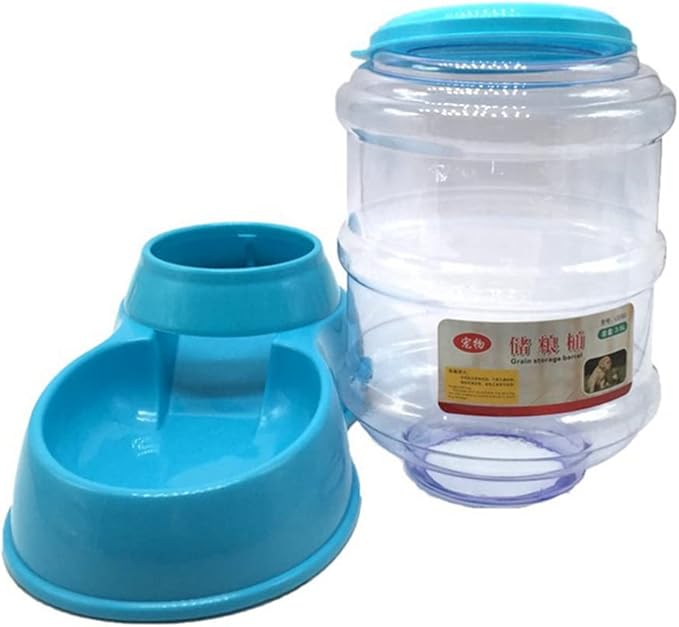 Cat Automatic Feeder 3.5l Water Dispenser Pet Food Bowl Pet Feeder Leakproof Easy to Assemble and
