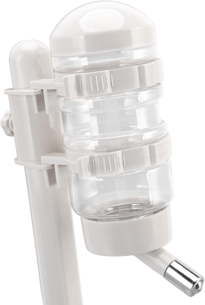 AYNEFY Large Capacity Gravity Waterer Pet Bowl Water Dispenser Large Capacity Gravity Waterer Automatic Prevent Slip Detachable Feeder Adjustable Dog Standing for Puppy Cat Dog Supplies