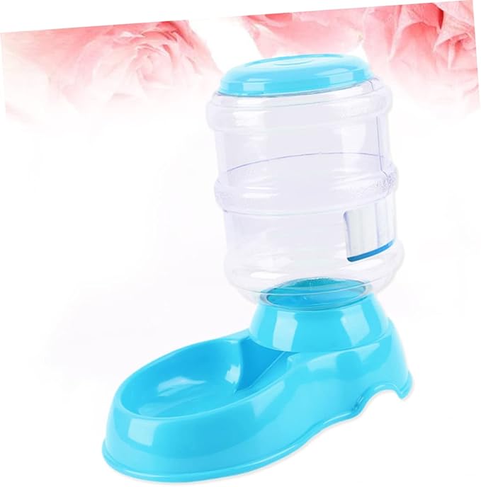 Kisangel Automatic Pet Food Dispenser Operated Feeder for Cats Dogs Puppies No Electricity Safe Odorless Material for Convenient Pet Feeding