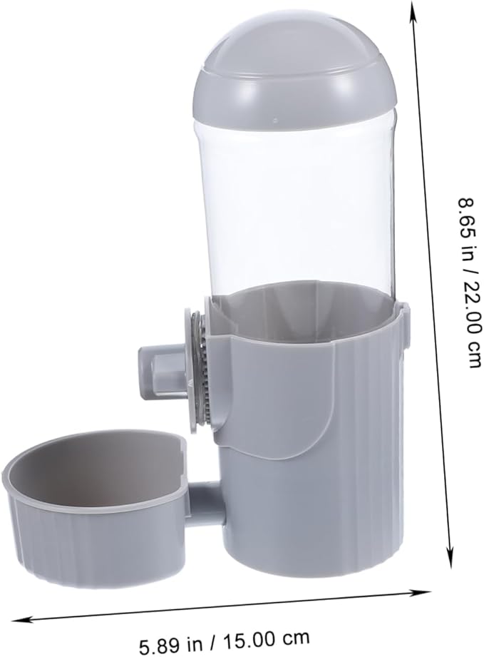 Wear-Resistant Pet Feeder Automatic Dumping Water Dispenser Cat Dog Waterer Convenient Pet Feeder for Puppies