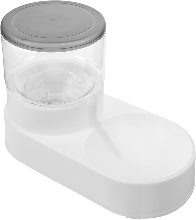 Automatic Pet Water Dispenser and Cat Feeder and Cats Gentle Easy to Use Non-Spill for Pet Hydration and Feeding