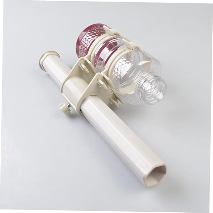Totority Pet Waterer Dispenser Dog Food Feeder Automatic Capacity Sturdy PVC Non-Slip Pet Care