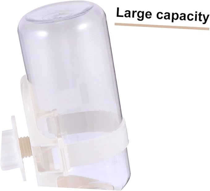 VANZACK Automatic Drinking Kettle for Pet White Water Dispenser Gravity Feeder for Cat Dog