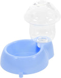POPETPOP Automatic Pets Feeder and Water Dispenser, Dog Cat Feeding Bowl Gravity Dog Feeder for Small to Large Pets Dogs Cats