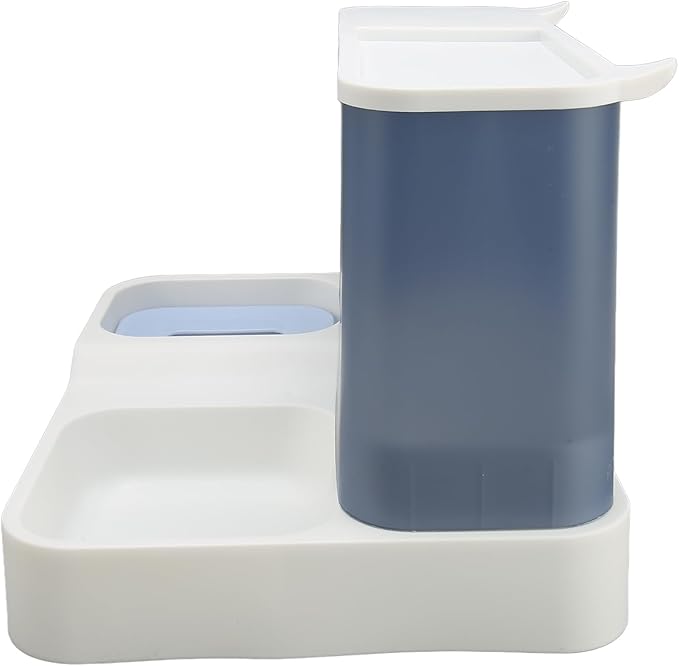 Tbest Automatic Feeders,Automatic Cat Feeder Simple C Large Ay 2 in 1 Pet Food Feeder and Water Dispenser for Catogs e