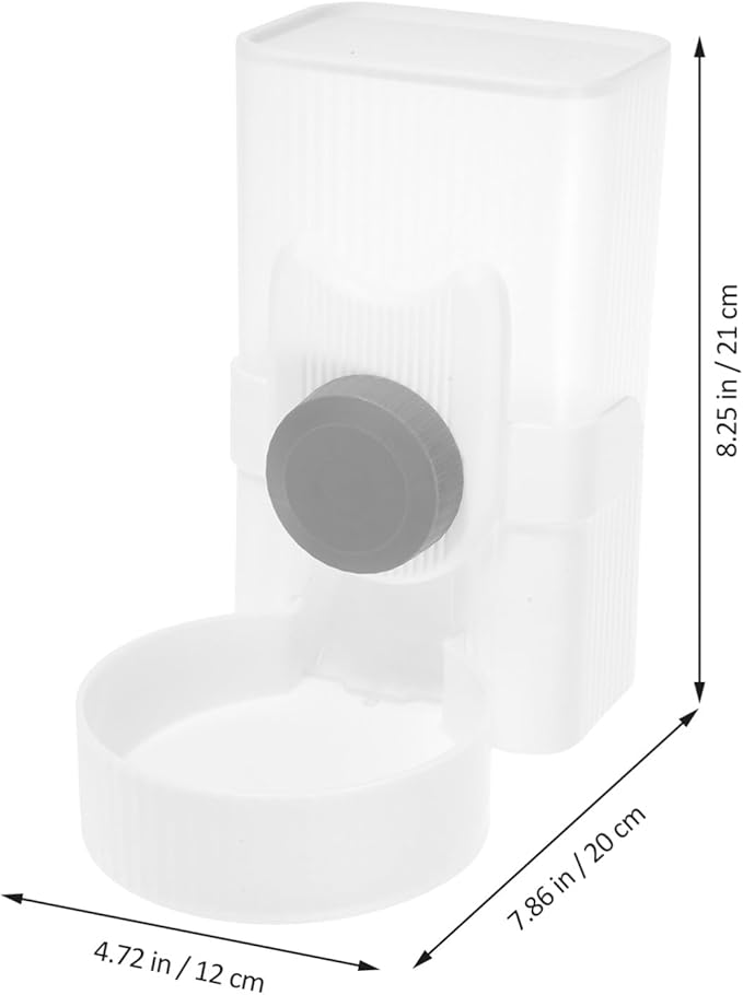 POPETPOP Automatic Pet Food Feeder Hanging Type Cat Dog Food Dispenser Pet Supply Easy Install Safe Design for Use