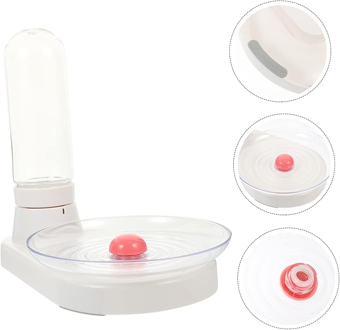 TOYANDONA Automatic Pet Water Dispenser Water Feeder for Cats and Dogs Bite-Resistant Design Stable Base for Home Use