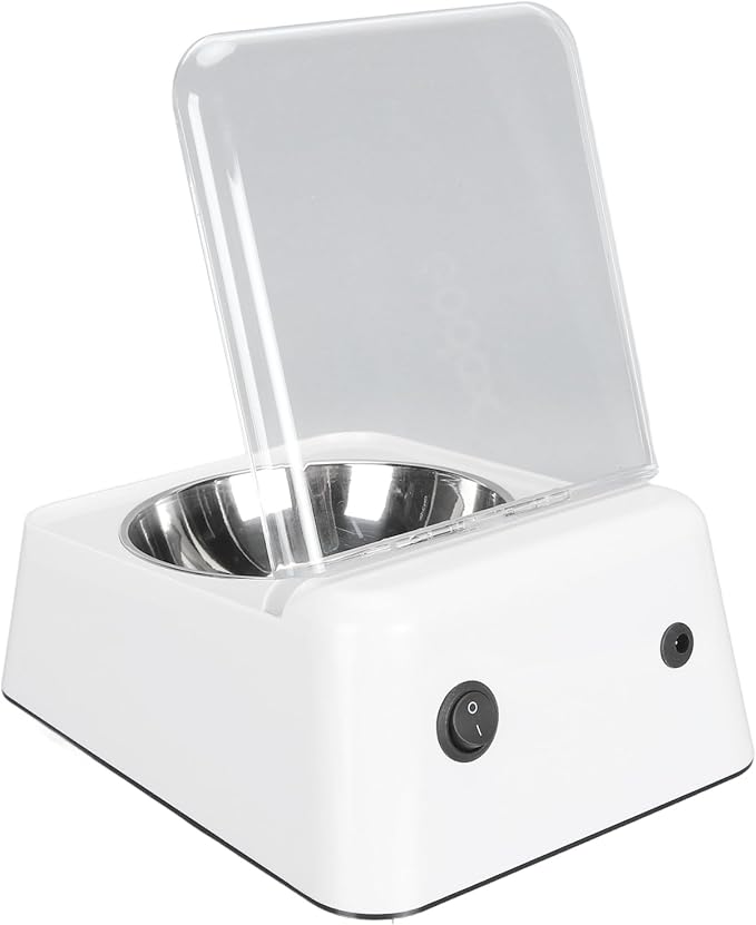 Automatic Pet Feeder, Cat Food Dispenser with Infrared Sensor and Removable Bowl, Smart Pet Feeder for Cats, Rabbits & Small Dogs