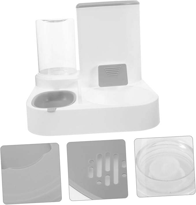 Plastic Pet Feeder Dispenser Automatic Water Feeder for Dogs and Cats Large Capacity Easy to Pet Water Bowl