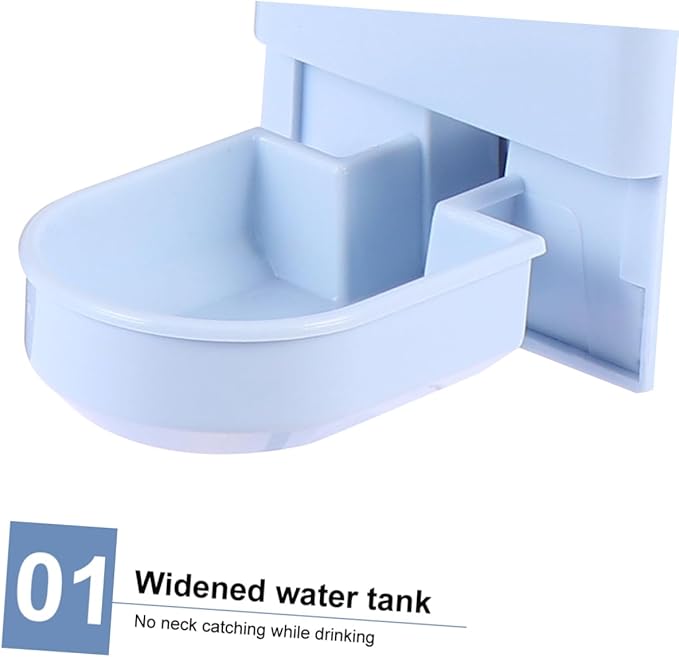 1pc Hanging Waterer Automatic Pet Water Dispenser for Dogs and Cats Leak Design Versatile Use Color