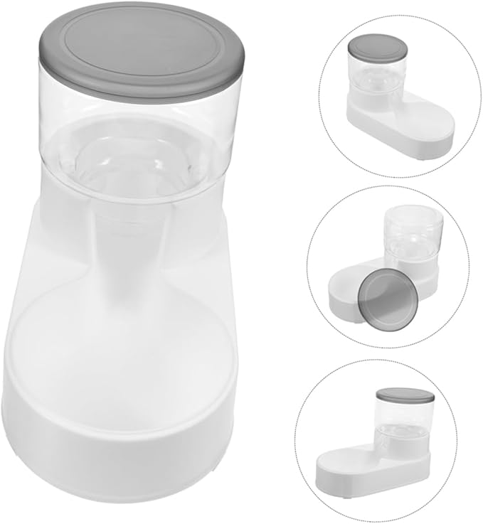 HANABASS 2pcs Automatic Pet Water Feeder with Gravity Design No-Spill Water Dispenser for Dogs and Cats Durable Material for Home and Pet Stores