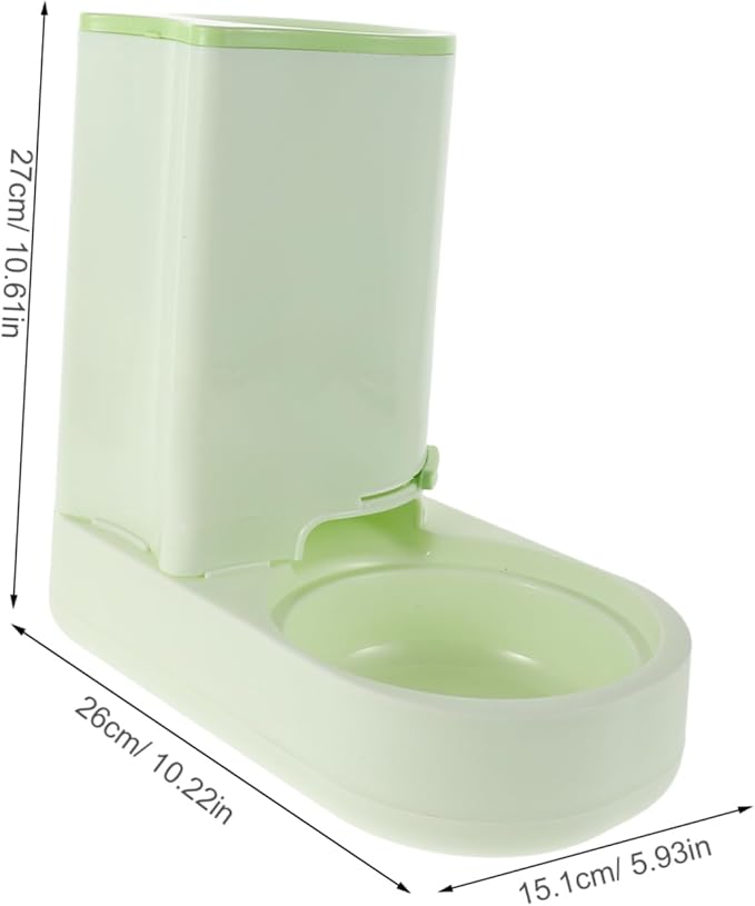 Mipcase Automatic Pet Feeder Capacity Non-Spill Dog Bowl Outdoor Cat Feeding Station Auto Feeder for Cats Dogs Sturdy Build for Pet Hydration