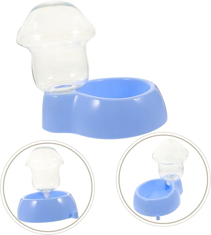 Dog Water Bowl Dispenser Automatic Pet Feeder Large Capacity Easy to