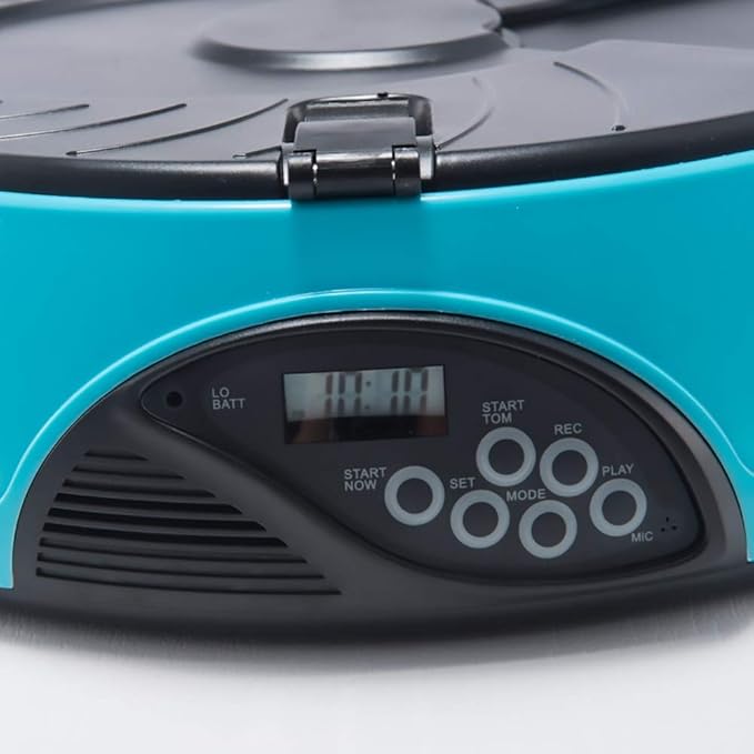 feeders Pet Automatic Feeder Dog Food cat Food Timing Feeding disc Shaped pet Feeding Machine Intelligent Feeding Device pet Supplies