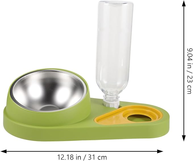 POPETPOP Pet Feeder -Fall Cat Feeder Puppy Water Bowl Dog Feeders Pet Automatic Feeder Cat Automatic Feeder Dog Bowl Small Dog Feeder Dog Feeder Automatic Animal Cat Food Plastic