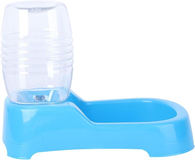 Pet Water Feeder Bowl Innovative Automatic Drinking Tool for Dogs and Puppies Eco-Friendly Design Blue Color Easy to Clean for Home and Pet Shops