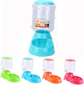 Happyyami Automatic Pet Feeder Dish Bowl Capacity Blue Non-Slip Base for Secure Feeding Odor Material Cats Dogs and Other Pets