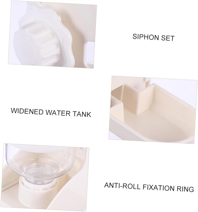Automatic Dispenser for Pets Water Feeder for Dogs and Cats Versatile Hanging Station for Indoor and Outdoor