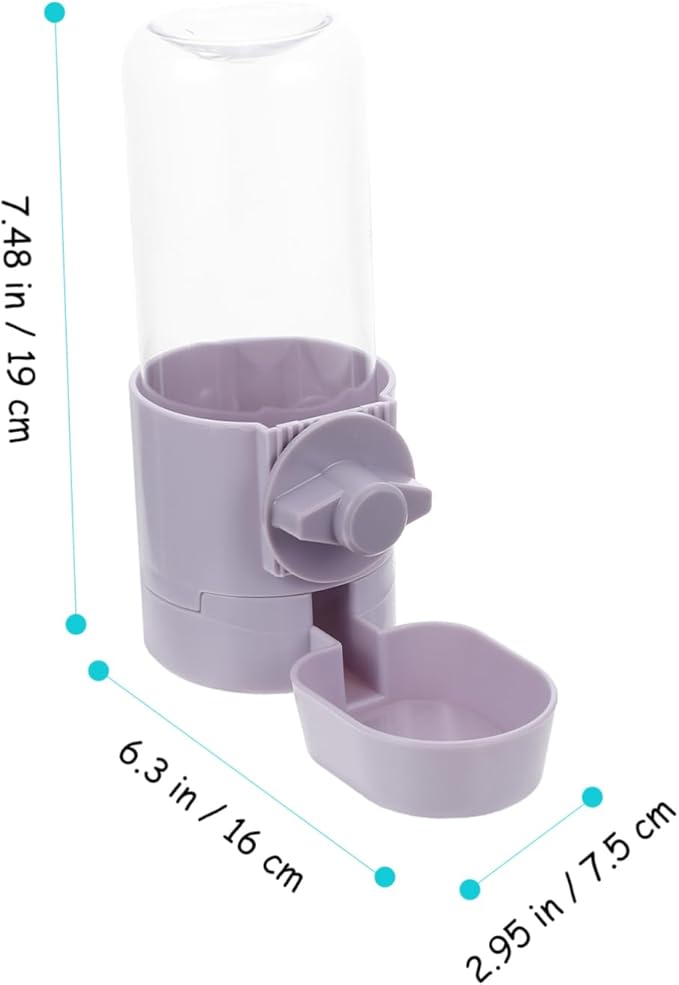 VANZACK Household Pet Automatic Water Dispenser Hanging Dog Water Bowl Capacity Easy to Design for Cats and Dogs Compact Portable Waterer
