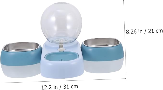 Automatic Pet Water Dispenser Durable Transparent Water Feeder for Cats Dogs and Pets Practical Smooth Design for Home and Outdoor Use