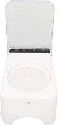 Automatic Cat Feeder, Raised Design Intelligent Sensing Feeder with Transparent Lid, Pet Food Dispenser Dog Feeding Station Dry Food Dispenser Smart Pet Feeder for Cats Dogs