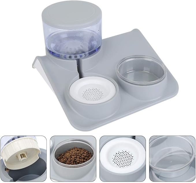 Balacoo Self-Filling Dog Water Bowl Pet Water Dispenser Automatic Feeder Large Capacity Easy to Clean