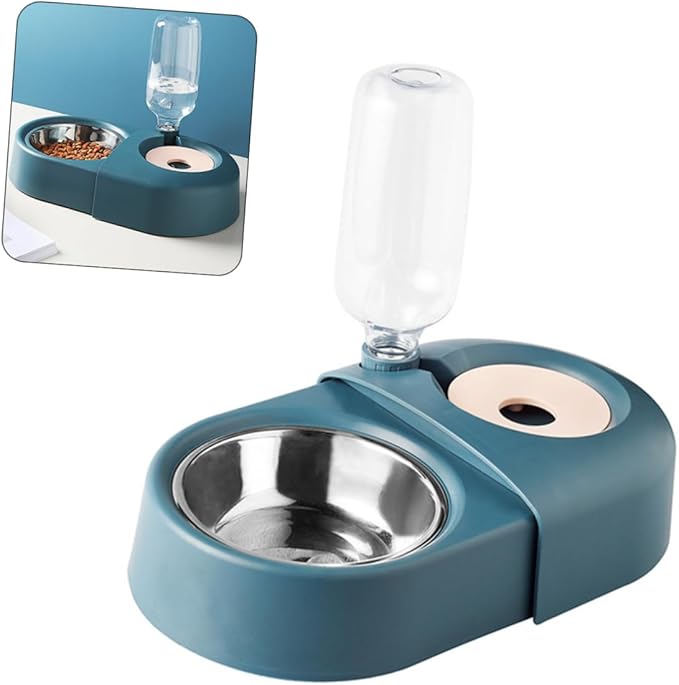 BESPORTBLE Automatic Dog and Cat Feeder Water Dispenser Unique Tip Design Feeding