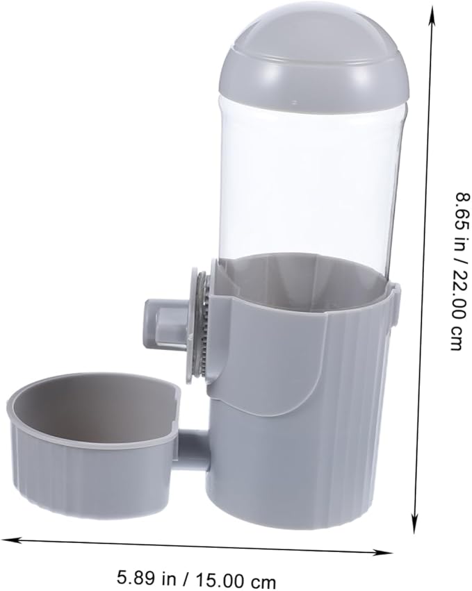 MERRYHAPY Dog Water Dispenser for Cats and Dogs Automatic Hanging Feeder Capacity Compact Design for Pets Easy to Refill Non-tip Structure Practical and Convenient