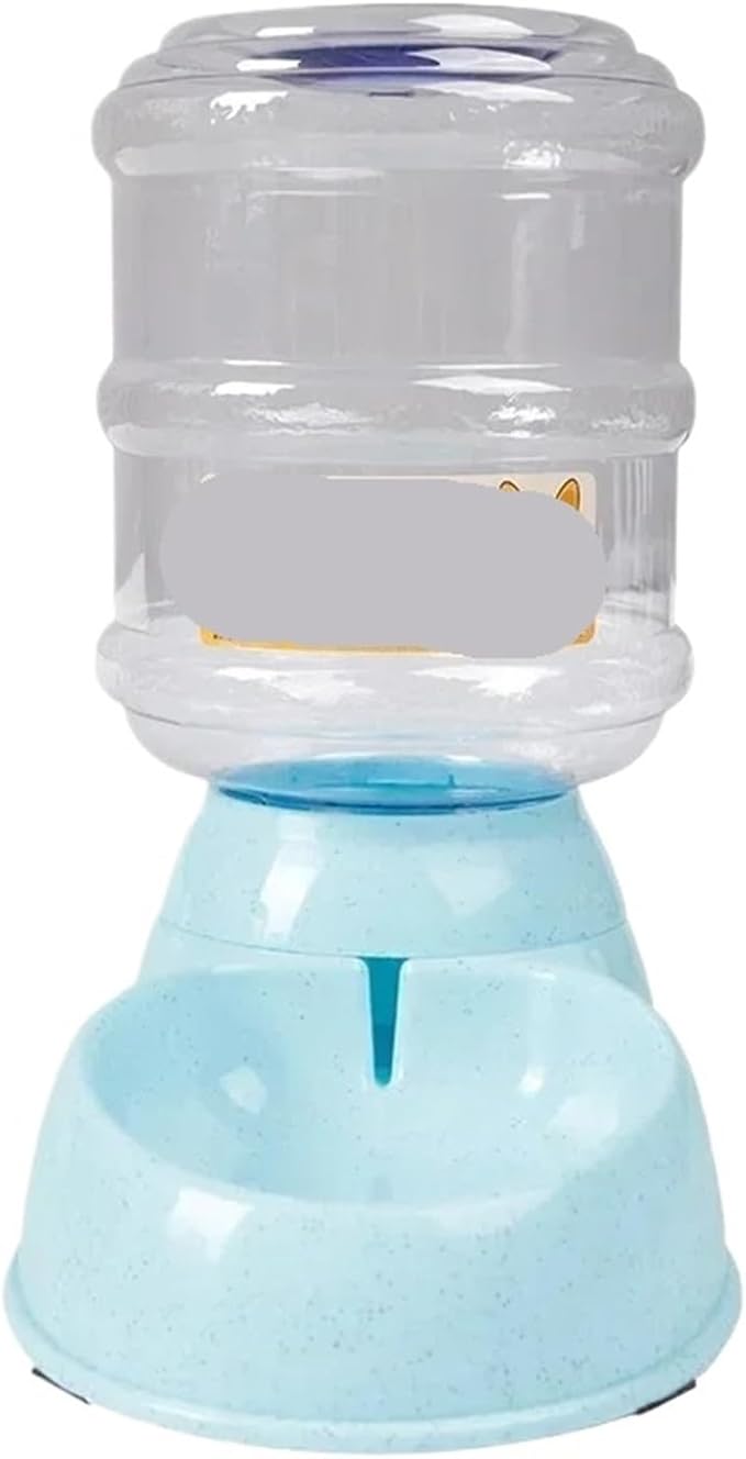 3.75L Large Automatic Feeder Drinker Dispenser Pet Bowl Dish(Drinker Blue)