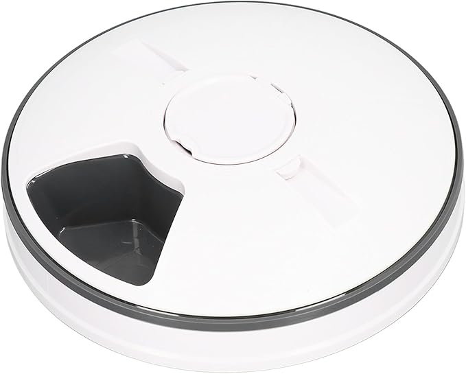 Automatic Dog Food Dispenser, Pet Dry Food Dispenser, Convenient Timed Dosing, Easy to Use with Voice Reminder for Home