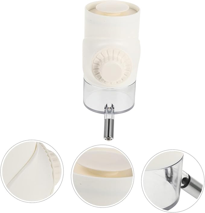 SUPVOX Hanging Pet Water Dispenser Automatic Gravity Feeder for Dogs and Cats Easy to Install and Dry Drinking Experience