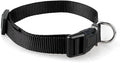 Nylon Dog Collar Small Dog Collars Cheap Pet Collar for Small Medium Dog Cat Pet Blue/red/Purple/Black 4 Size Black XS