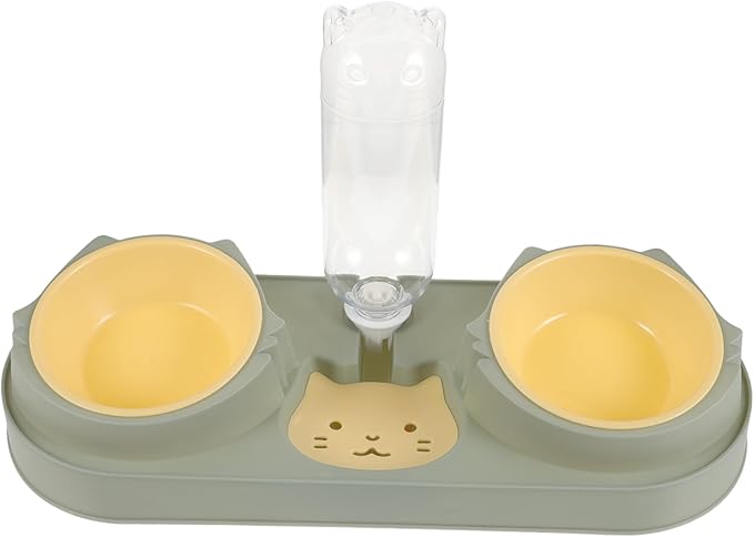 Automatic Feeder Dog Bowl Pet Food Dispenser Cat Bowl Food Dispenser Random Style