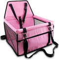 Easy Install Car Seat for Small to Medium Animals Secure Travel for Dogs Puppies Pigs Rabbits Cats Small Pets