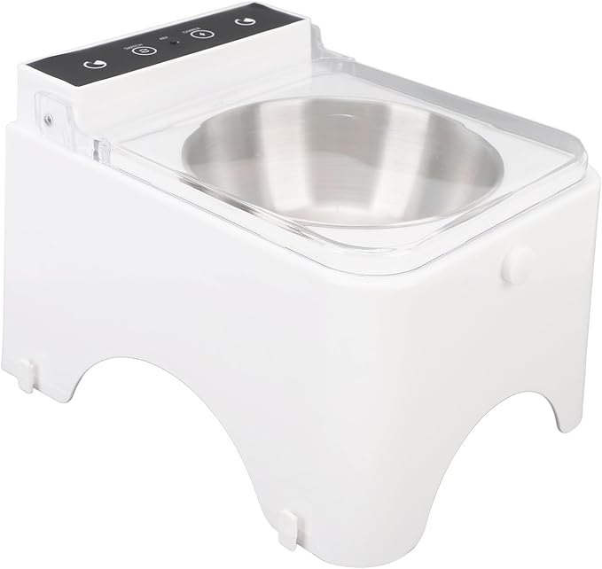 Automatic Cat Feeder, Auto Pet Feeder for Cat Dog, Pet Food Dispenser, Automatic Sensor Flip Top Cat Dog Feeder Bowl for Home Indoor (Style 1)