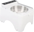 Automatic Cat Feeder, Cat Automatic Sensing Feeder with Transparent Lid, Induction Lid Opening Smart Dog Cat Bowl, Automatic Cat Food Dispenser, Cat Dog Feeder Bowl for Home